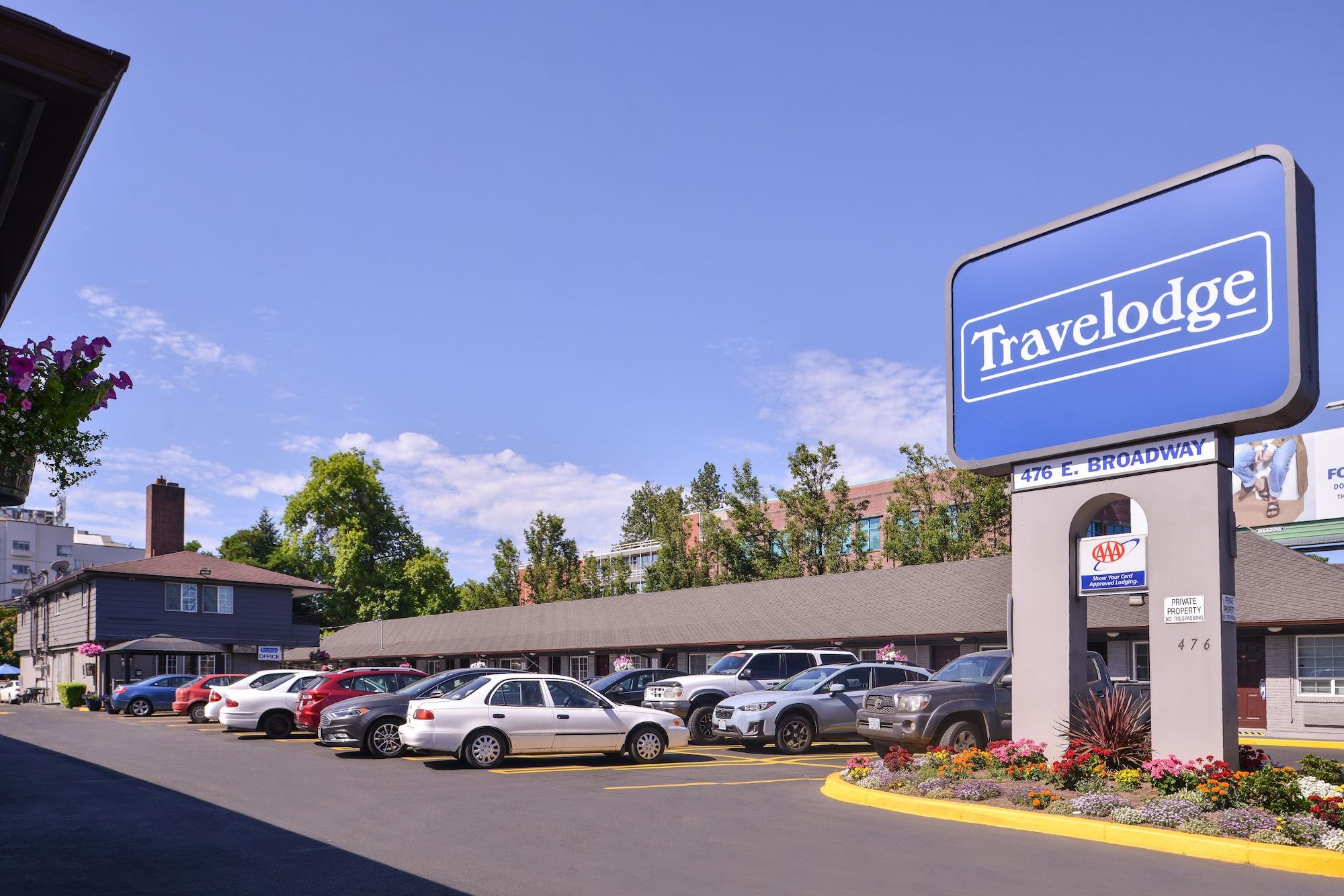 Travelodge By Wyndham Eugene Downtown/University Of Oregon Zewnętrze zdjęcie